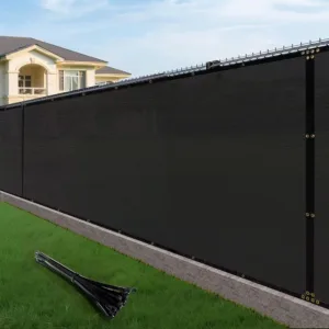 fence privacy screen black 1