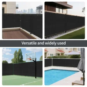 fence privacy screen black 5