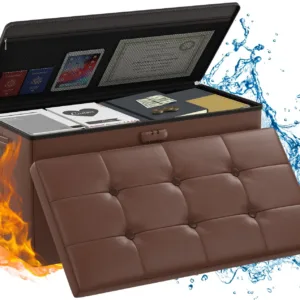 fireproof storage ottoman bench 1