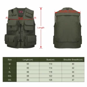 fishing vest pockets 7