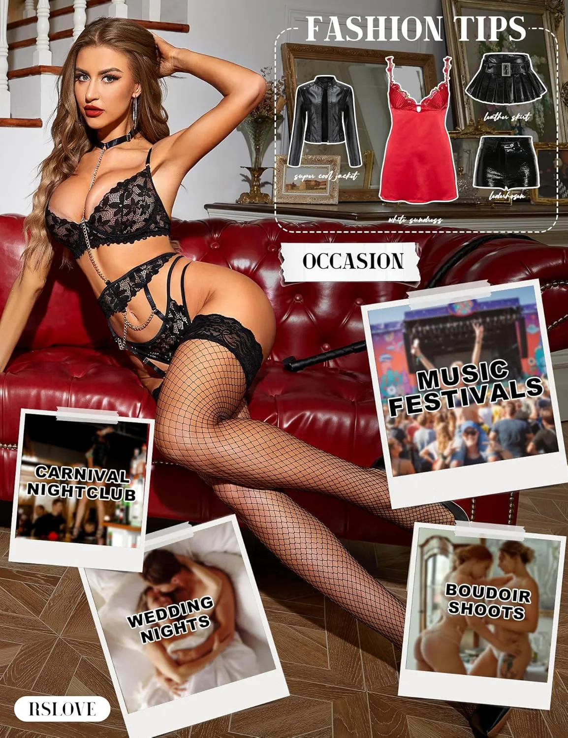 fishnet thigh high stockings 5