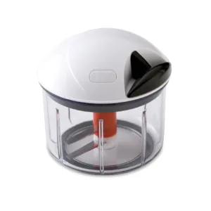 This is a Fissler finecut vegetable chopper with a pull mechanism, designed for slicing onions and other vegetables, and it comes with dishwasher-safe parts.