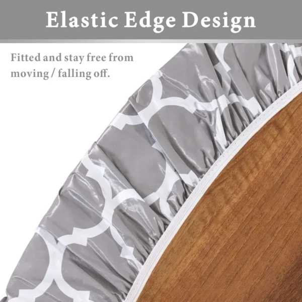 fitted vinyl tablecloth round 2