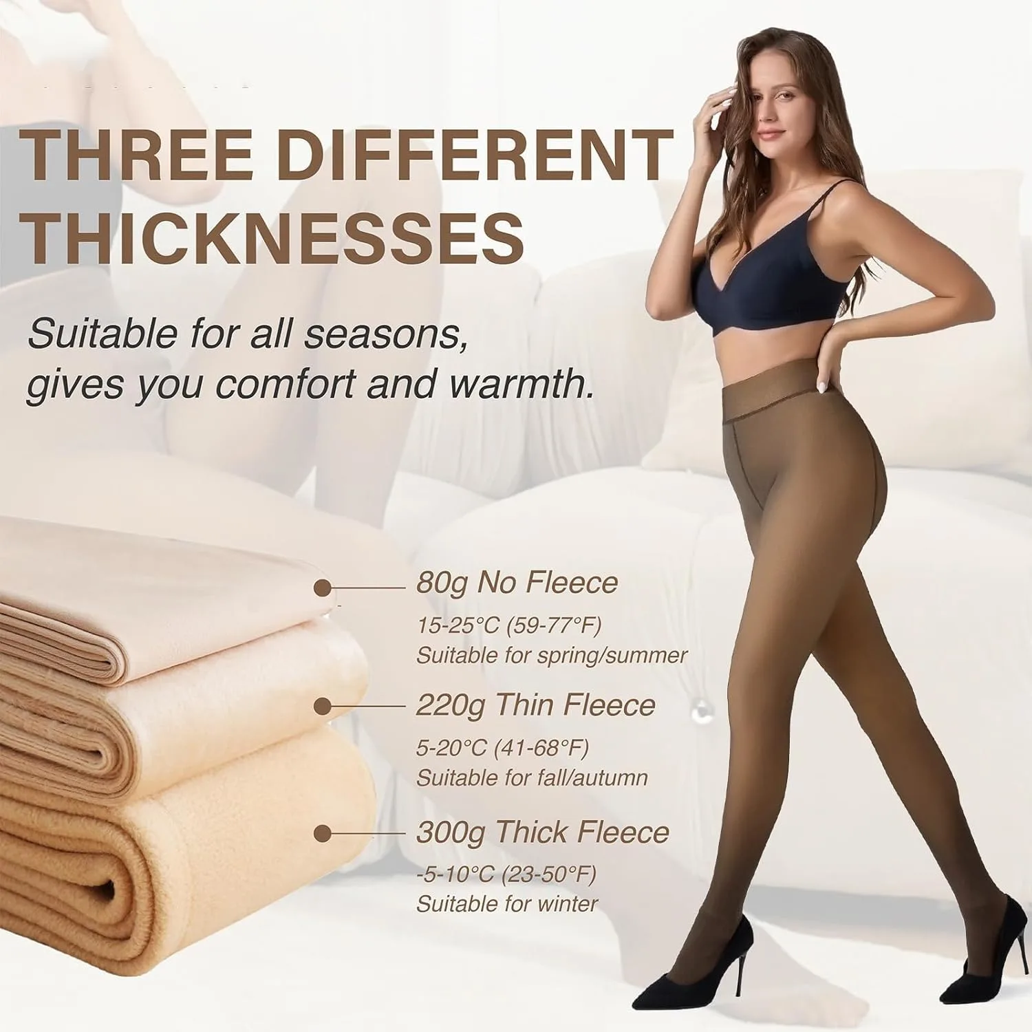 fleece lined tights 2