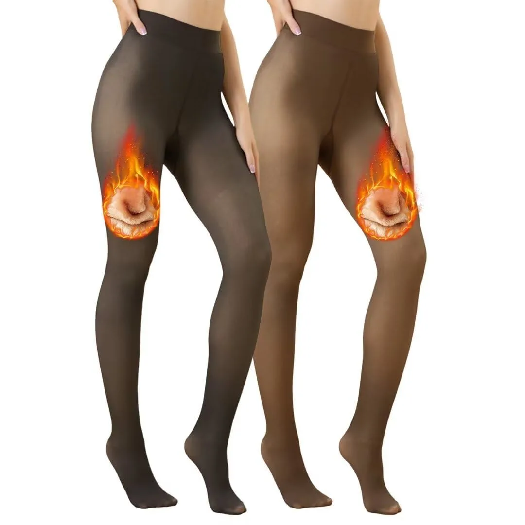 fleece lined tights 5