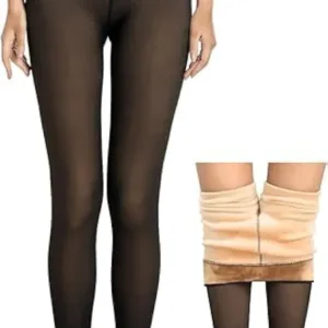 fleece lined tights women 1