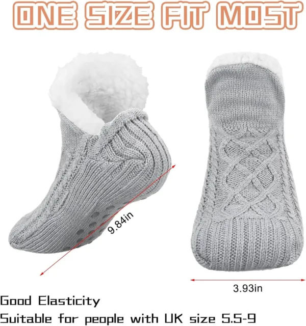 fleece slipper socks 6