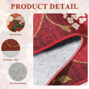 floral rug entryway 5