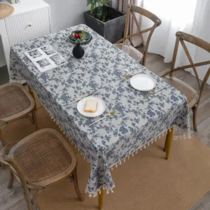 floral tablecloth cotton 2