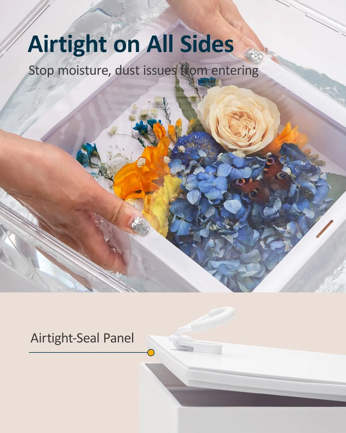 flower shadow box frame 3