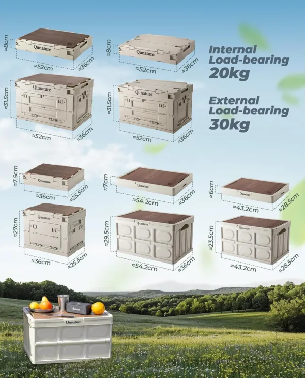 foldable camping storage box 2