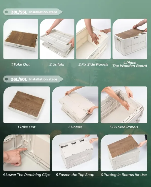 foldable camping storage box 6
