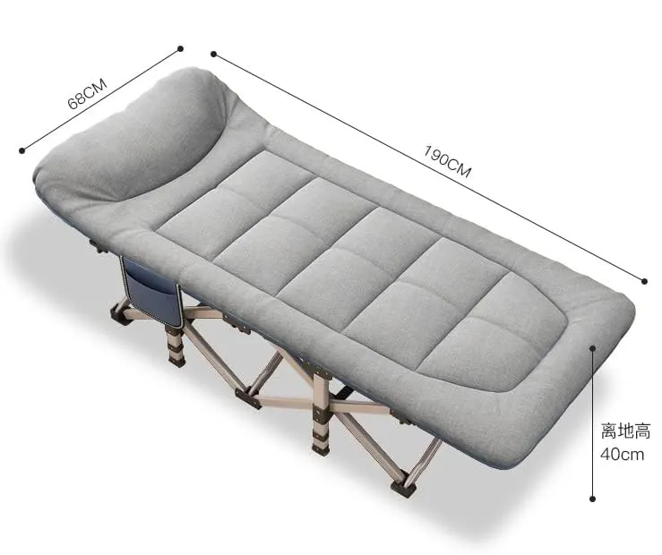 folding bed thick mattress 2