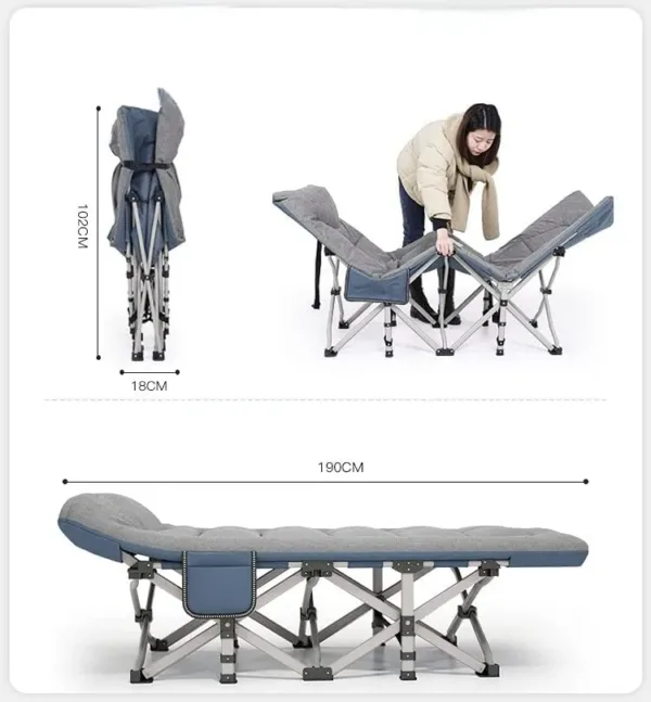 folding bed thick mattress 3