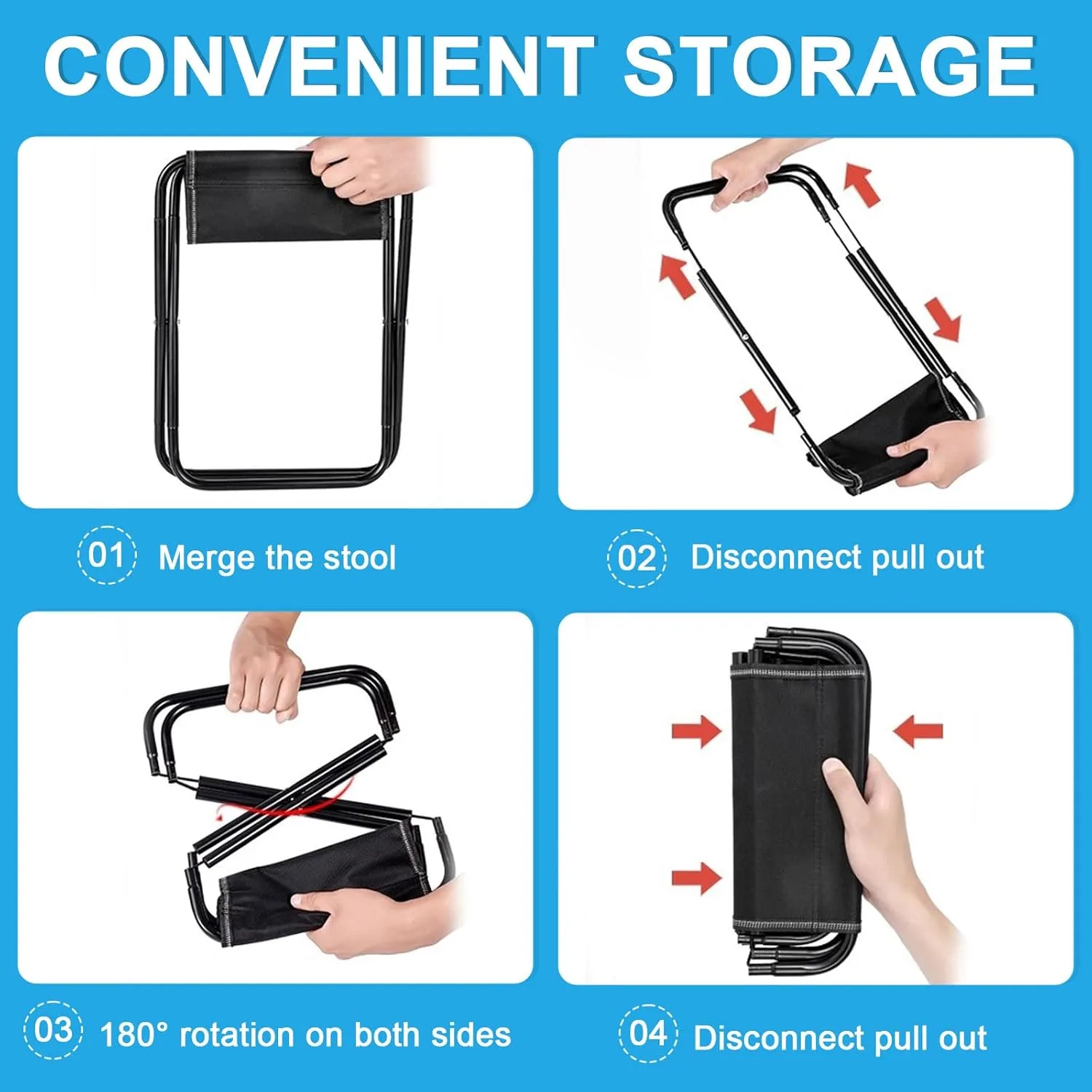 folding camping stool 3