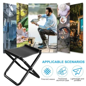 folding camping stool 6
