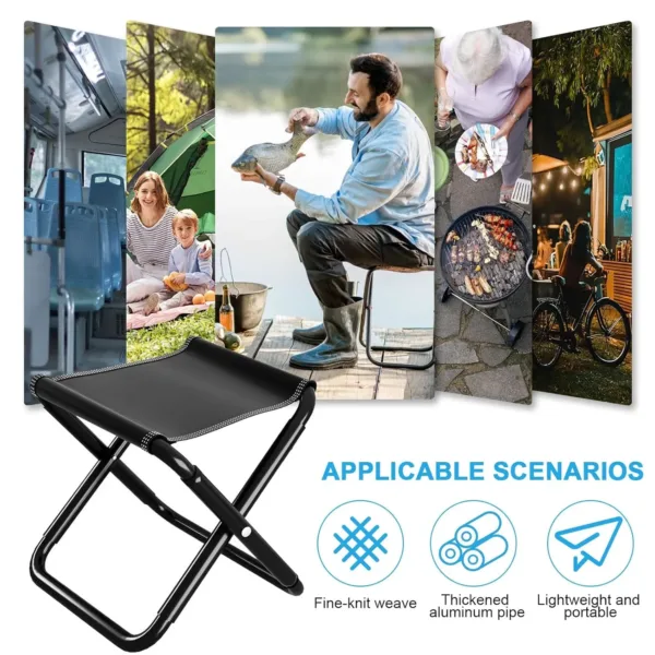 folding camping stool 6