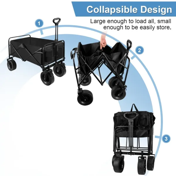 folding garden cart 5