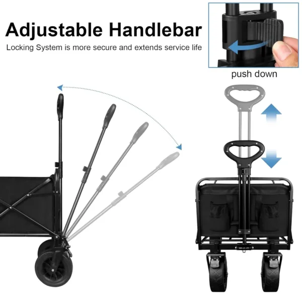 folding garden cart 6