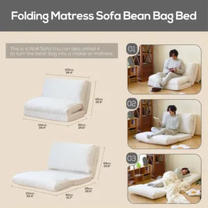 folding mattress sofa bed 2