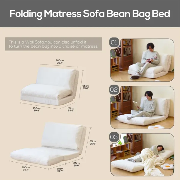 folding mattress sofa bed 2