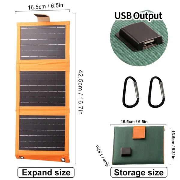 folding solar charger 4