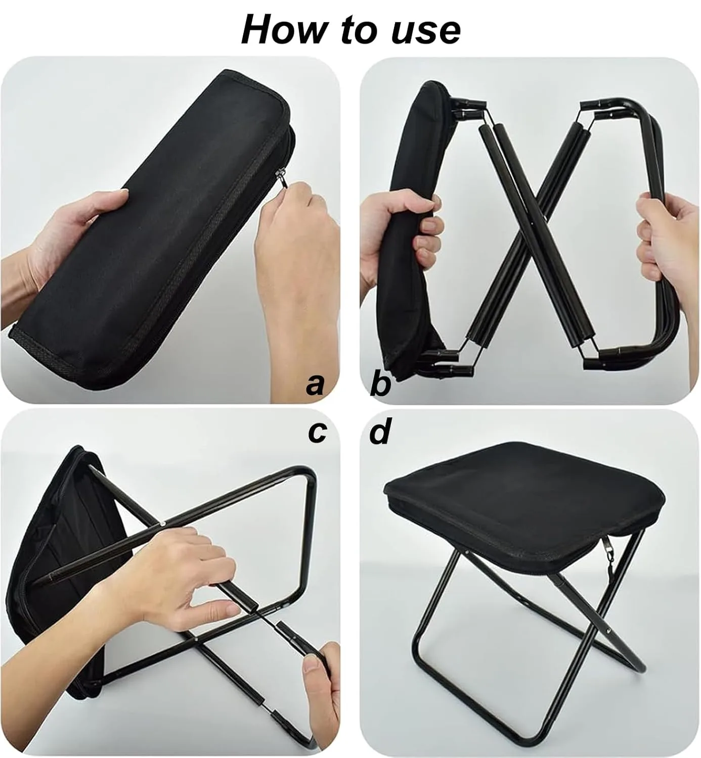 folding stool camping mini 5
