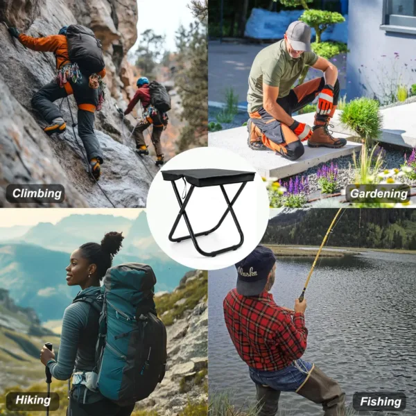 folding stool camping mini 6