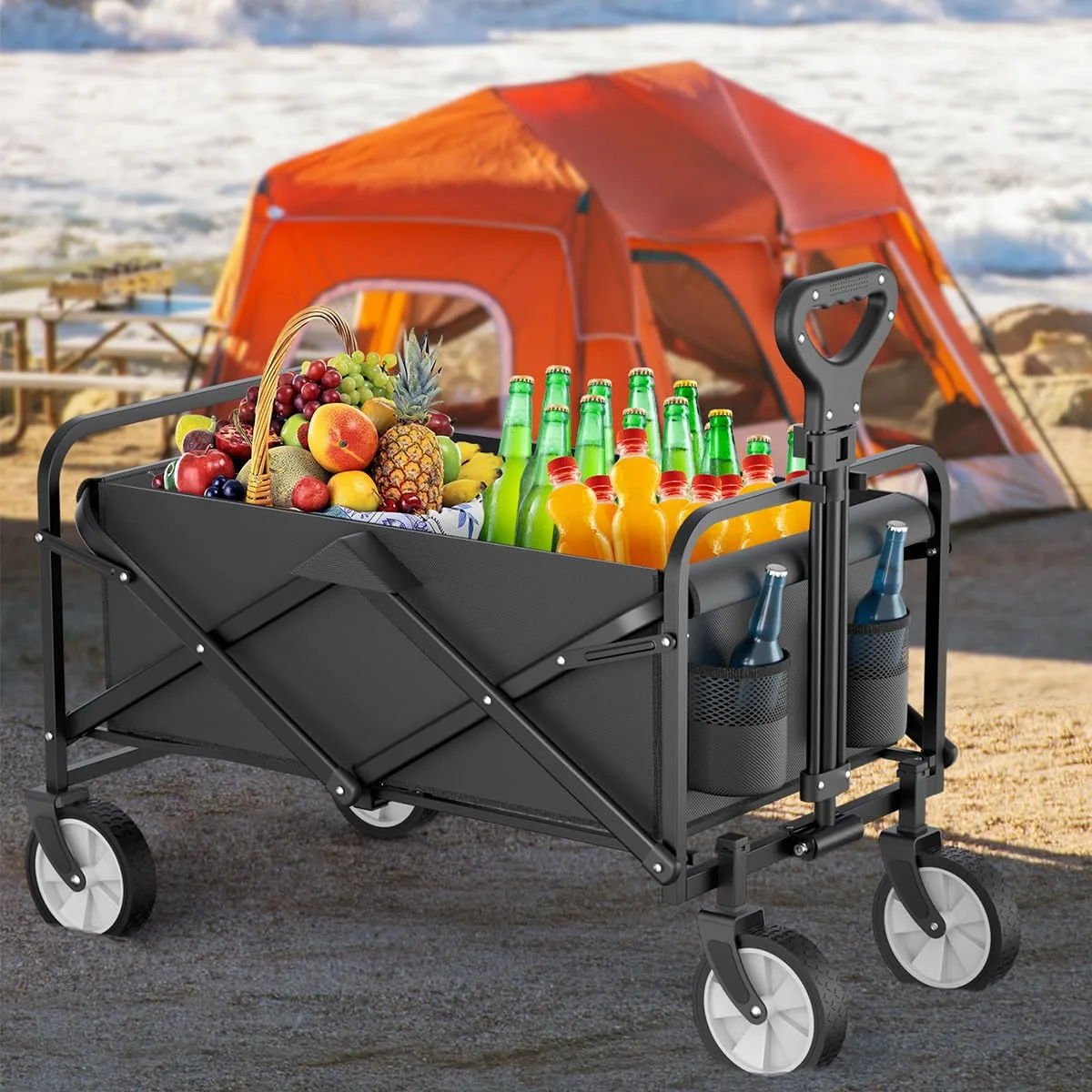 folding wagon cart 7