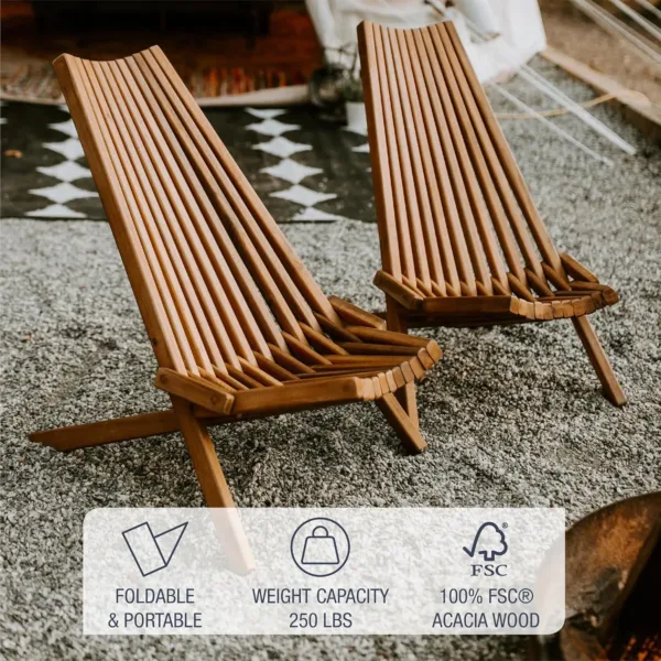 folding wooden outdoor chair 4