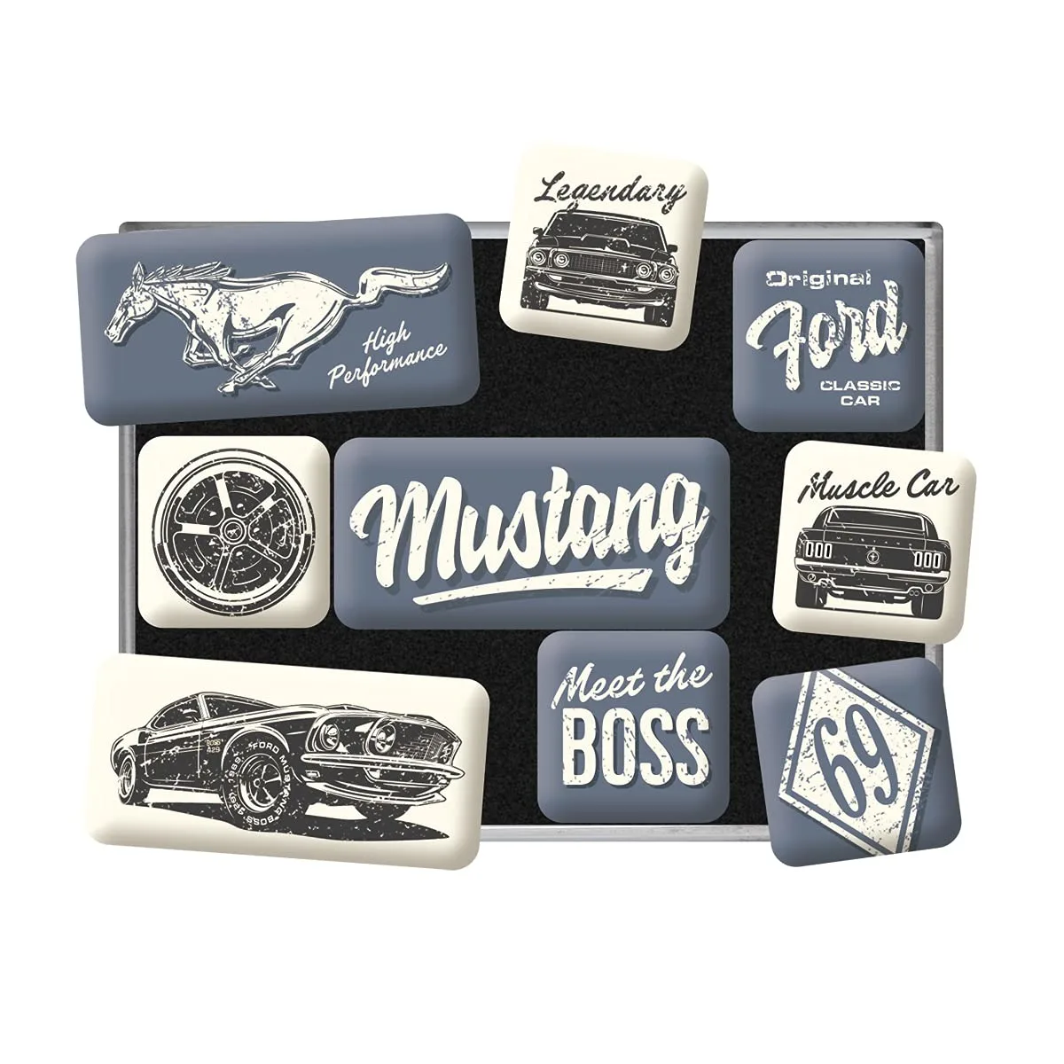 ford mustang magnets 1