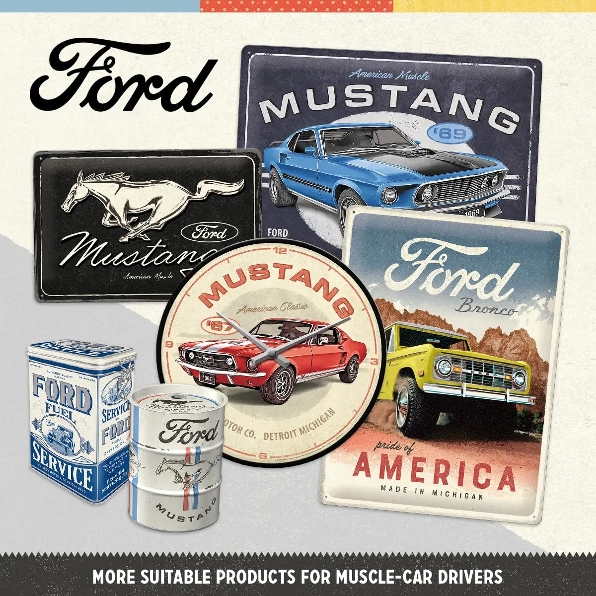 ford mustang magnets 4