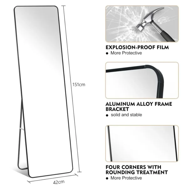 full length mirror leaning 2