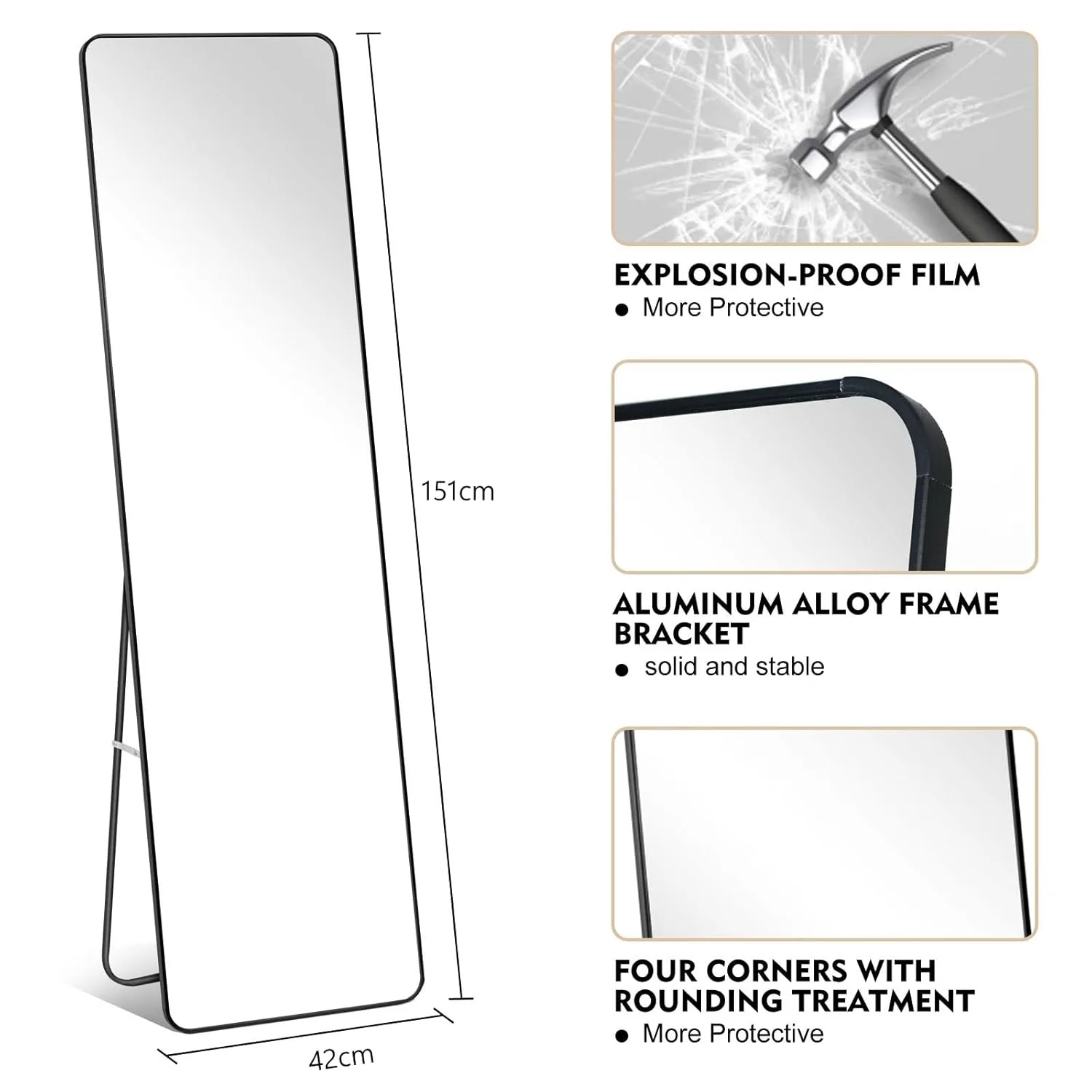 full length mirror leaning 2