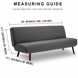 futon slipcover stretch sofa 5