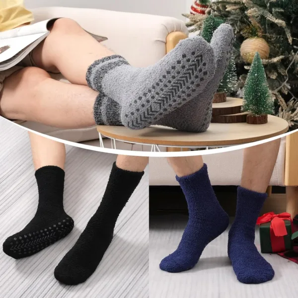 fuzzy socks men 3