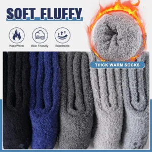 fuzzy socks men 5