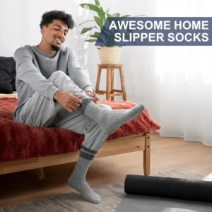 fuzzy socks men 6