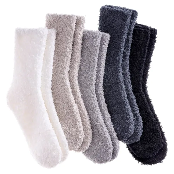 fuzzy socks women 1