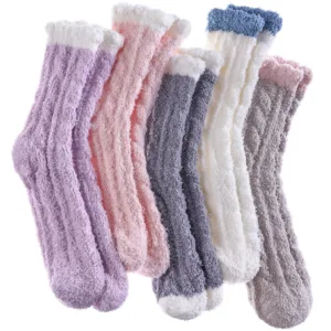 fuzzy socks women 7
