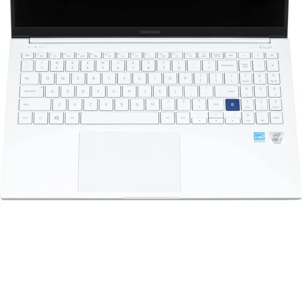 This Samsung Galaxy Book Ion laptop has a vibrant QLED display, powerful Intel Core i7 processor, long-lasting battery, wireless powershare, an elevated keyboard, and Windows 10, providing a smart and secure experience for work and entertainment.