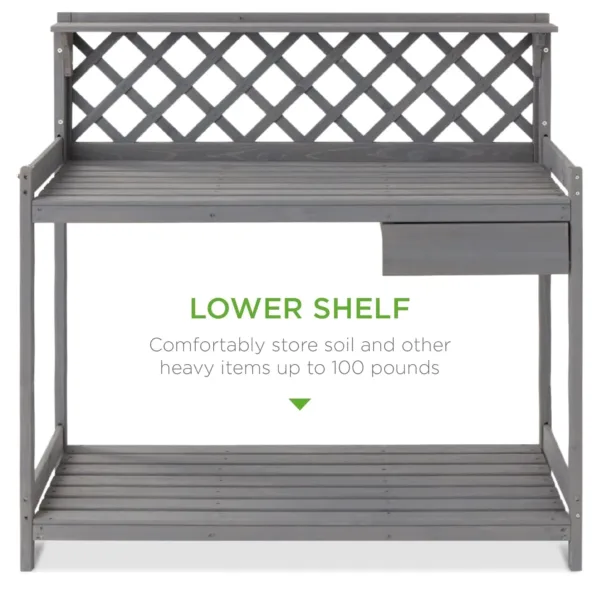 garden potting bench outdoor 4