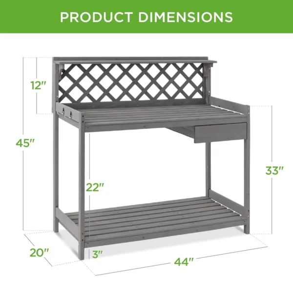 garden potting bench outdoor 7