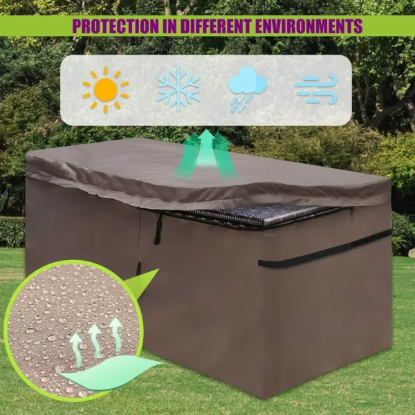 garden storage box cover 2