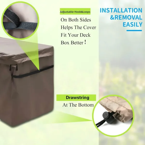 garden storage box cover 5