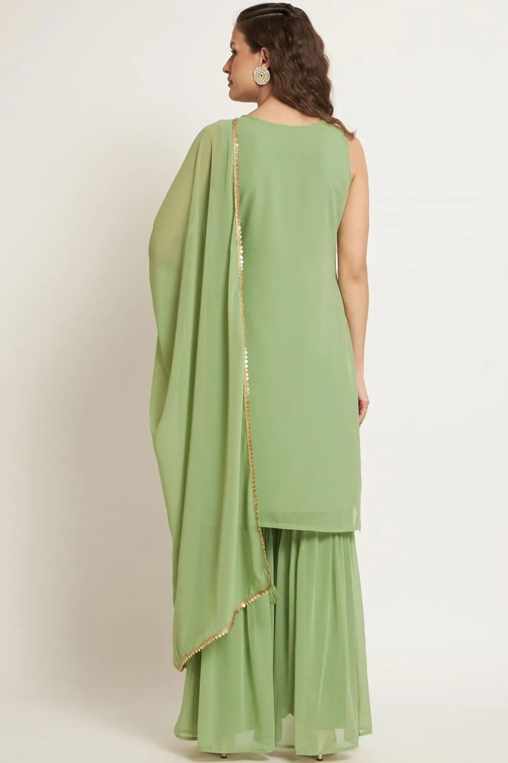 georgette kurta sharara 2