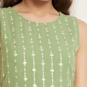 georgette kurta sharara 3