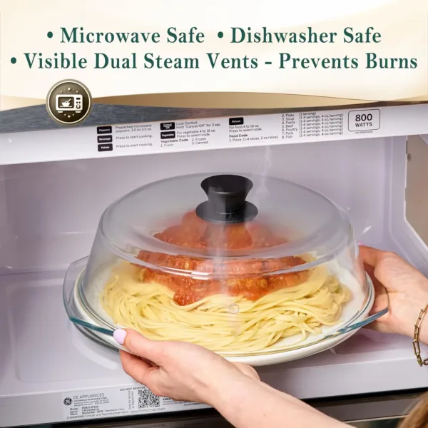 glass microwave splatter cover 3