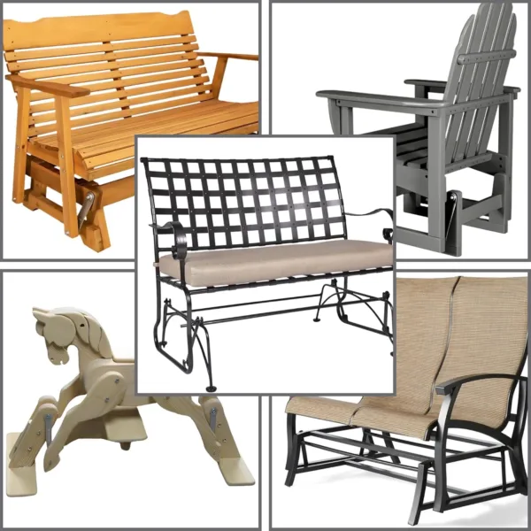 glider bearing arm bracket 5