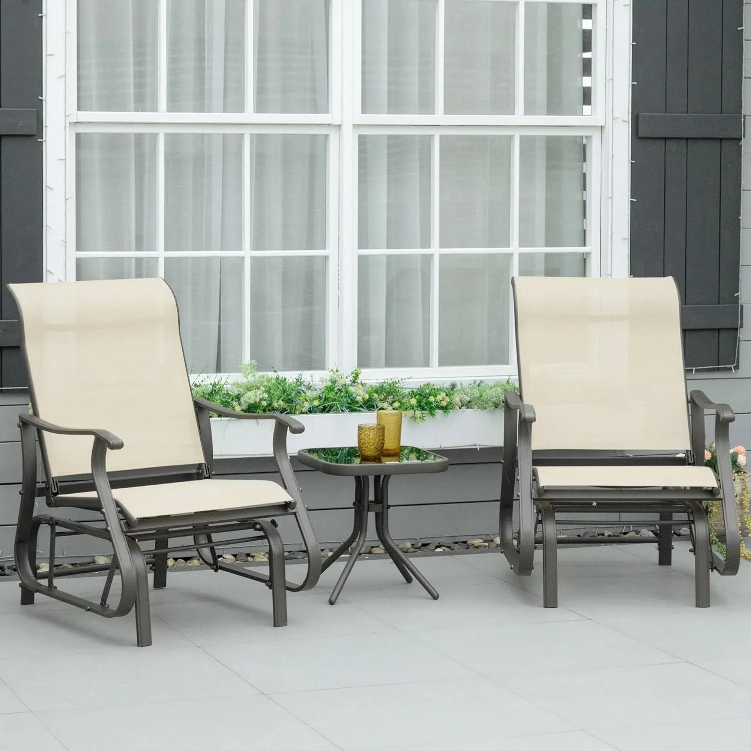 glider bistro set 2